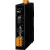 Programmable (1x RS-232 and 1x RS-422/485) Serial-to-Fiber Device Server with Modbus Gateway and 1-port Single-mode SC Fiber (30 km)ICP DAS